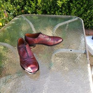 ALLEN EDMONDS STRAND BROUGE OXFORDS